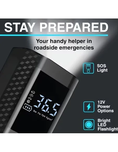 Портативный насос для шин suitu | Компрессор для мотоцикла и велосипеда, USB, аккумуляторный Портативный насос для шин suitu | Компрессор для мотоцикла и велосипеда, USB, аккумуляторный